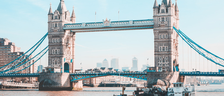 Tower Bridge à Londres, Royaume-Uni